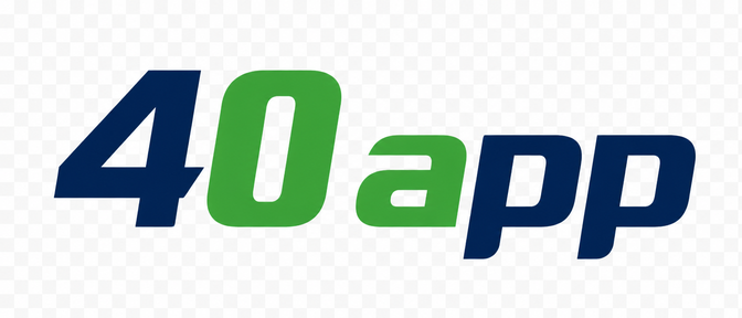 40 app লোগো